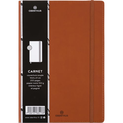 [481130] OBT CARNET A5 BALTHAZAR COGNAC 588413       361H