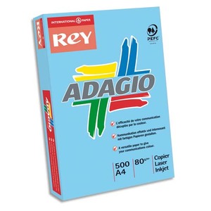 [024837] INA R/500F ADAG A4 80G BLEU VIF 8001557       27C