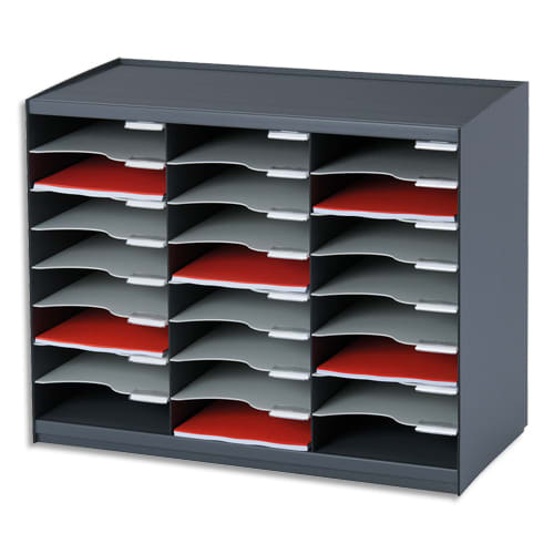 [044105] PPF MODULE TRI 24 CASES NOIR GRIS 802.11       260F