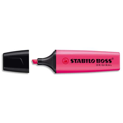 STA SURLIGNEUR BOSS ROSE FLUO 70/56       295B