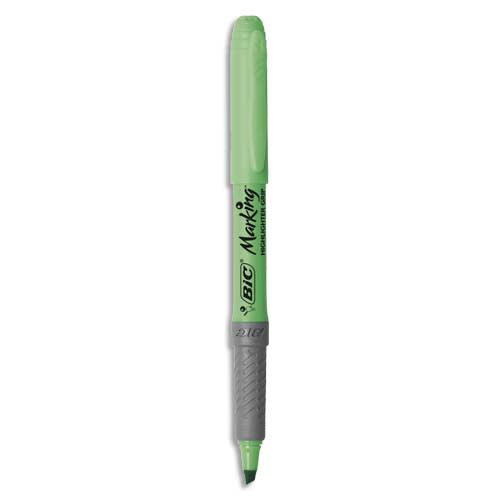 BIC SURLIGNEUR GRIP VERT 811932       297A