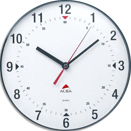 ALB HORLOGE MURALE RONDE CLASSIC HORCLAS       592D