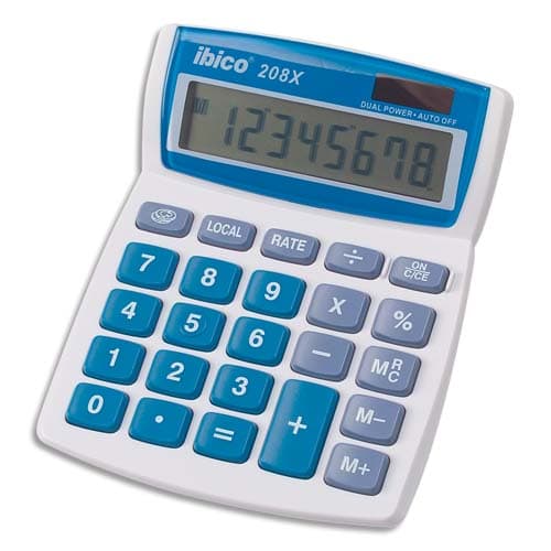 [076334] IBI CALCUL BUREAU 8 CHIFF 208X IB410062       133F