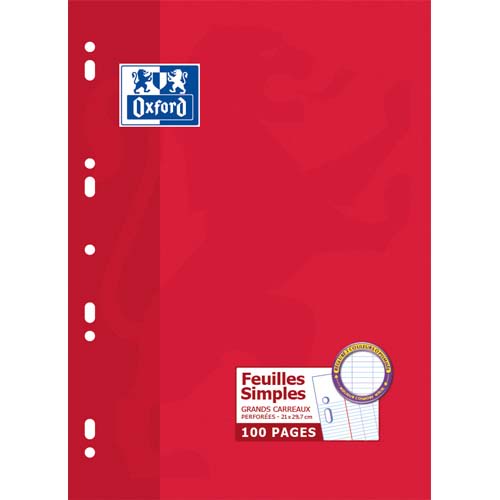 OXFO E/100C SIMPLE A4 SEYES 100105664       399B
