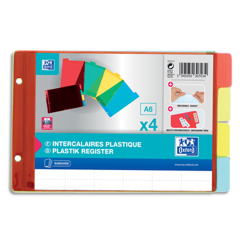 [127848] OXF INTERC 4P PVC A6 ASS 100210617       200G