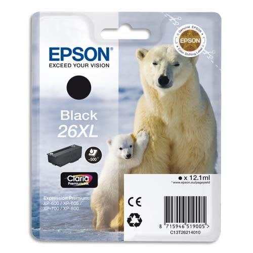 [133802] EPS CART JET ENCRE NOIR XL C13T26214012       47A
