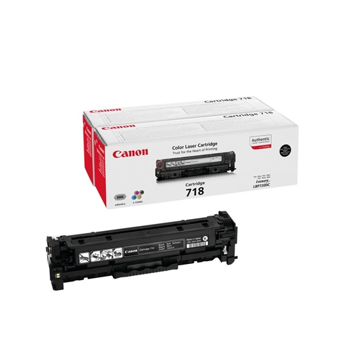 [134754] CNO PACK 2 CART TONER NIR 718BK 2662B005       57A