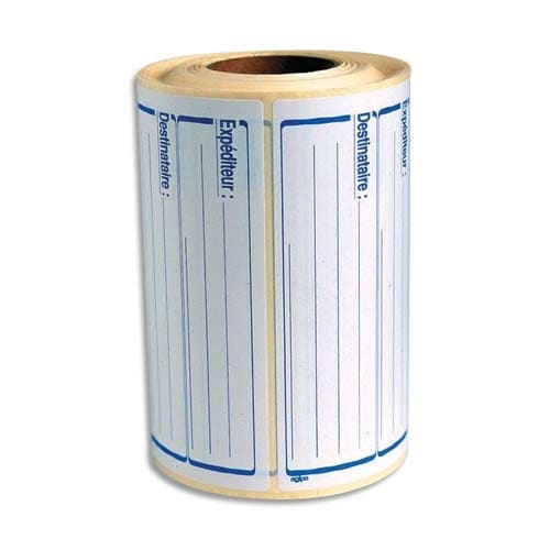 [134942] AVE R/500 ETQ EXPE/DEST 125X65 ROEX       174B