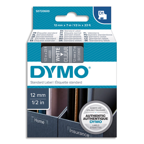 [137572] DYM RUB D1 POLY 12MMX7M BLC/TRS S0720600       139A