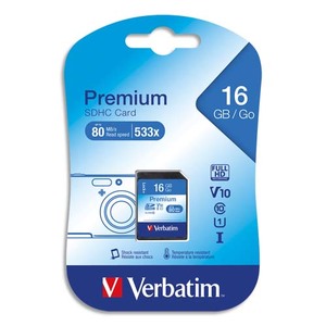 [138972] VET CART SDHC 16GO CLASS10 43962       80E