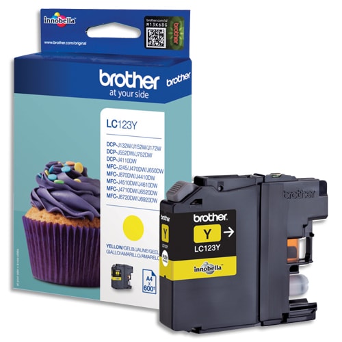 [139338] BRO CART JET ENCRE JAUNE LC123Y       46A
