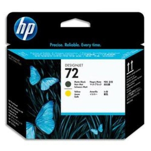 [143822] HWP TÊTE IMPRESS NOIR/JAUNE N72 C9384A 999W