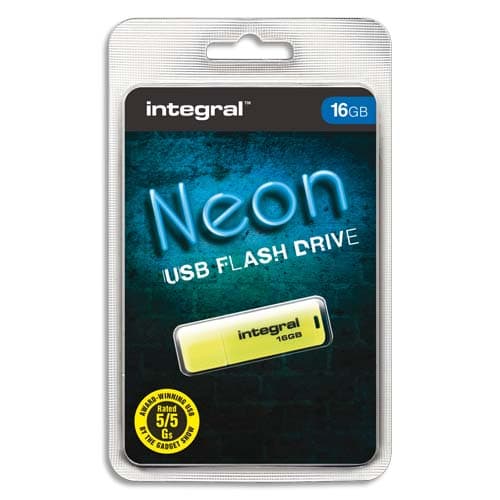 ITG CLE USB NEON 16GO J INFD16GBNEONYL       78A