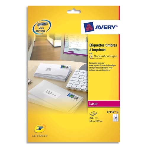 AVE P/240 ETQ TIMBRE 63.5X33.9 L7159-10       181C
