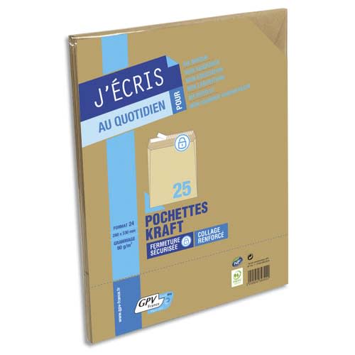 [145825] GPV P/25 POCH AUTOADH KRAFT 90G 24 39302       168B
