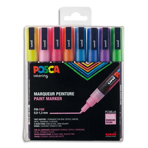 POSC B/8 PAILLETE ASS PC3ML/8AASS26       313A