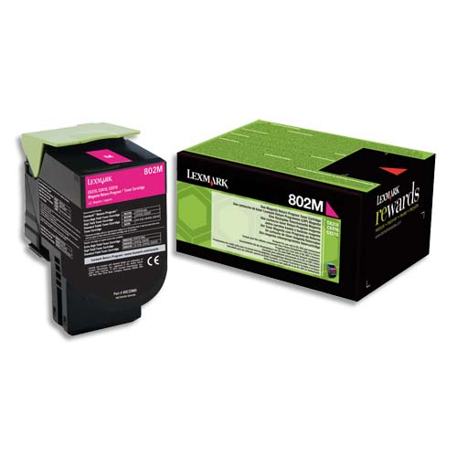 [147829] LXM CART TONER MAGENTA 802M 80C20M0       61C
