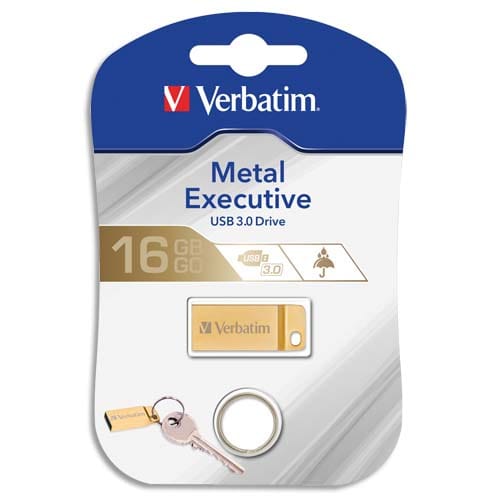 [155554] VET CLE USB3 METAL EXE GOLD 16GO 99104