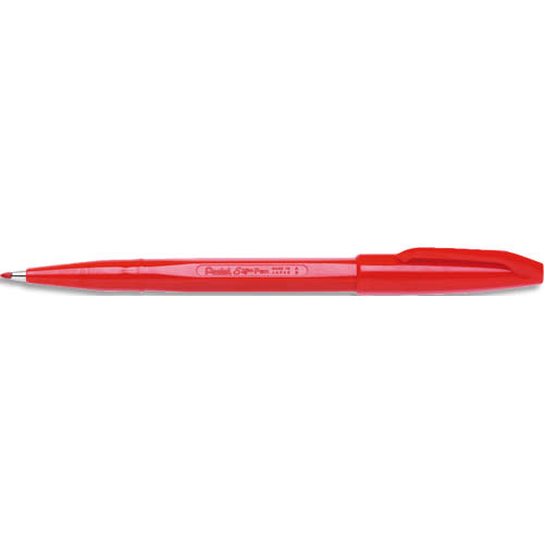 [173382] PEN STYLO FEUT SIGN PEN ROUGE S520-B       292B