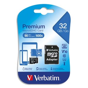 VET CART MIC SDHC+AD CLAS10 32GO 44083       80F