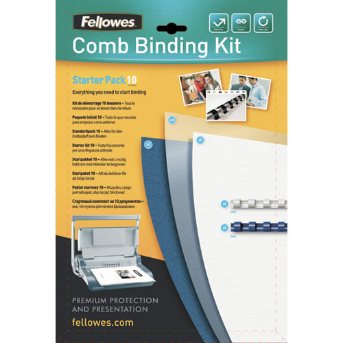 [204015] FEL KIT RELIURE POUR 10 DOSSIERS 5371701       127A