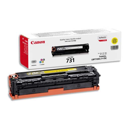 [206357] CNO CARTOUCHE TONER 731 JAUNE 6269B002AA       57B