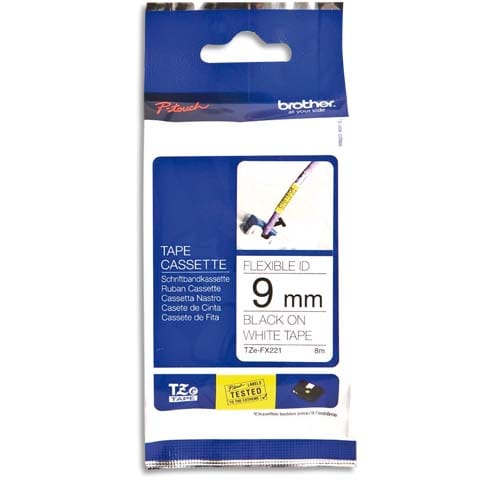 [206980] BRO RUB LAM FLEXIB 9MMX8M N/BLC TZEFX221       145A