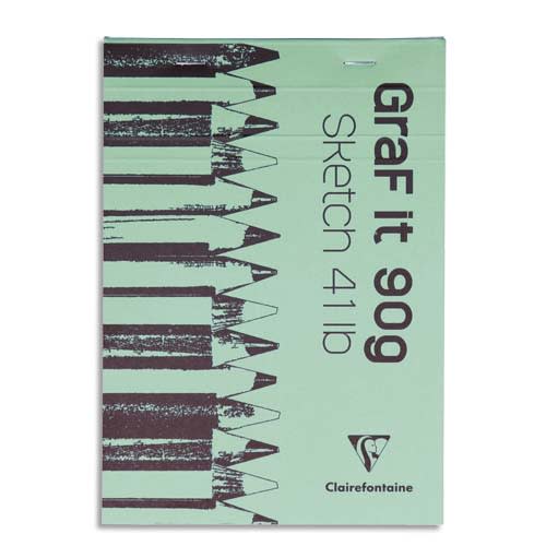 CLF BLOC CROQUIS GRAFIT A3 96627C       999W
