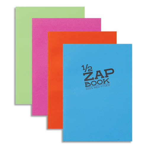 CLF BLOC 1/2 ZAPBOOK A5 160P 8366C       383A