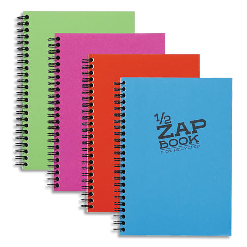 CLF BLOC 1/2 ZAPBOOK RI A5 160P 8349C       383A