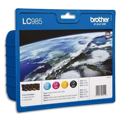 [216234] BRO VALUE PACK JE N/C/M/Y LC985VALBP       999W
