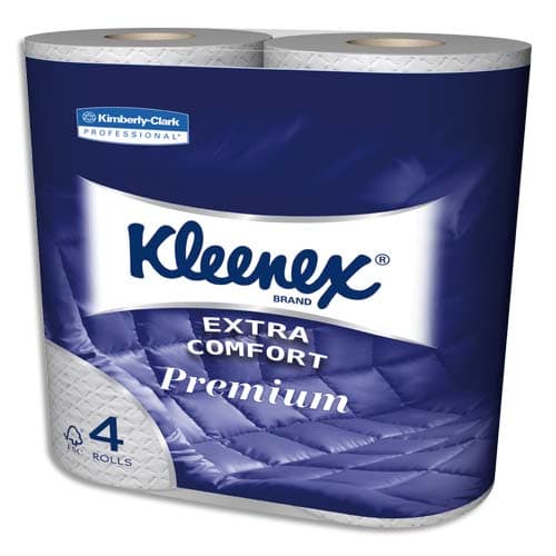 KLX P/4 RLX PAPIER TOILET 4P BLC 8484110       483D