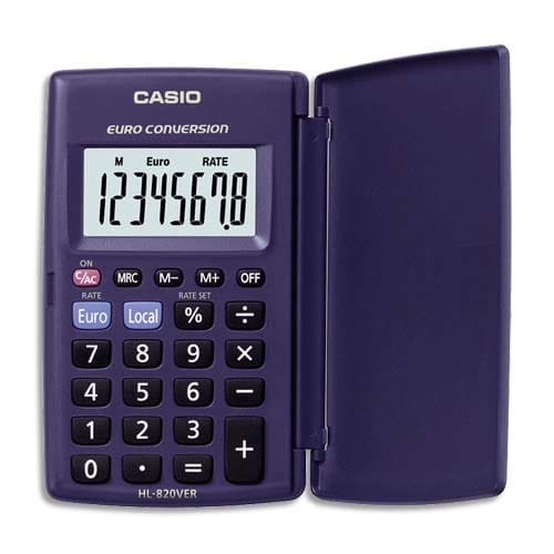 [231080] CAS CALC POCH HL820VER CSCALHL820VERB       135D