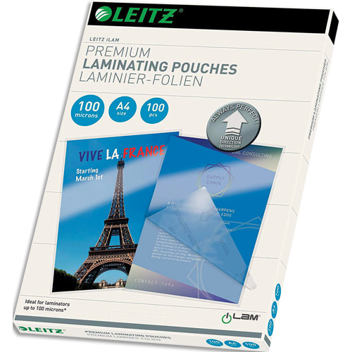 [232846] LEI P/100 POCH A4 100MIC UDT 74800000       121D