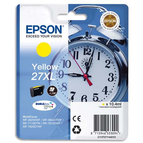 [233172] EPS CART JET ENCRE JAUNE XL C13T27144012       47A