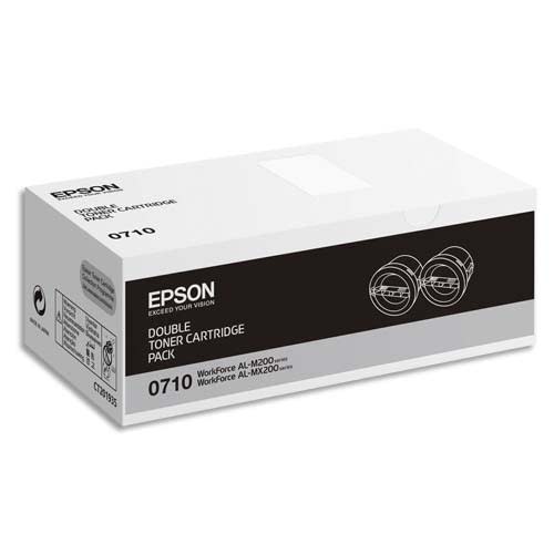 [233302] EPS PACK 2 CART TONER NOIRS C13S050710       999W