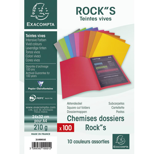 EXA P/100 CHEM ROCK'S 210G ASS 210001E       219B