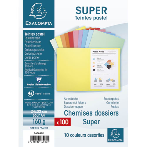 EXA P/100 CHEM SUPER 160G ASS 340000E       219A