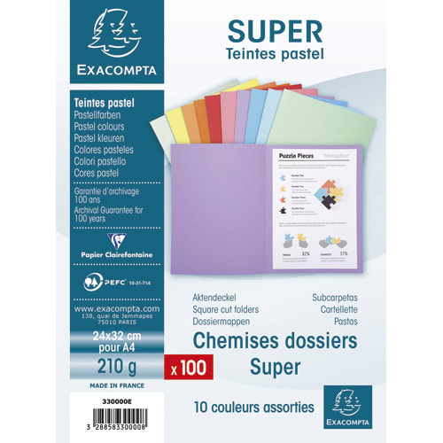 EXA P/100 CHEM SUPER 210G ASS 330000E       219A