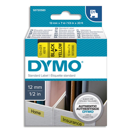 [253260] DYM RUBN DYMO D1 12MMX7M N/J S0720580       139A