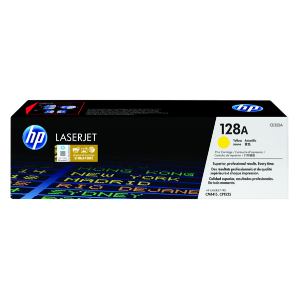 [255005] HWP CART LASER JAUNE CE322A       999W