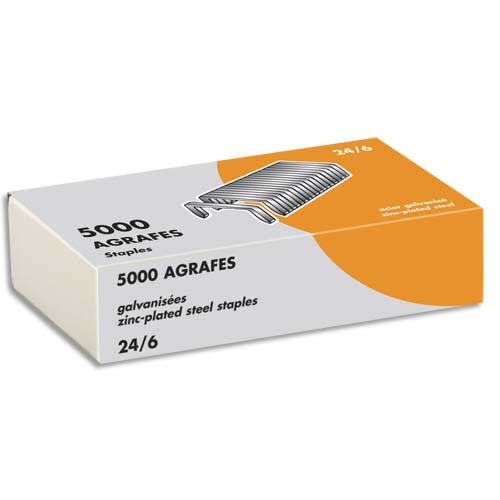 WND B/5000 AGRAFES 24/6 GALV FAF240173       348A