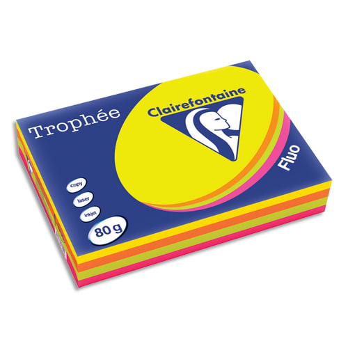 [264396] CLF R/4X125F TROPHEE 80G A4 ASSFLUO 1705       26A