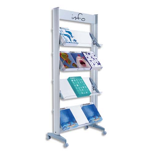 [267101] PPF PRESENTOIR ALU ET PLEXI 12.A4TT.35