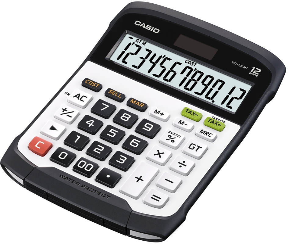 [282303] CAS CALCUL BUREAU 12CH ETANCHE WM-320MT       133G