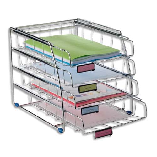[282475] ALB SET 4 CORBEILLES COURRIER COR4F       250G