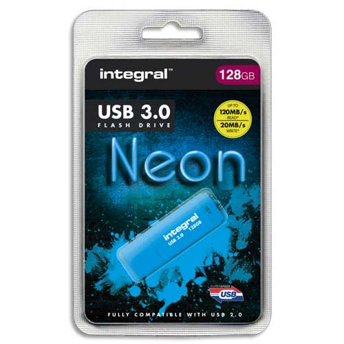 [282946] ITG CL USB3 NEON 128G B FD128GBNEONB3