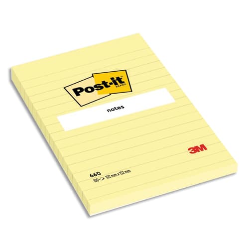 POS BLOC NOTE 100F LIGNE 102X152MM 23696       369C