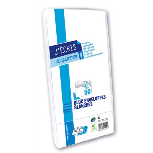 [298162] GPV BLOC 50ENV 90G DL F45 BLC AA 6619       167D