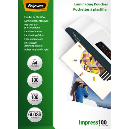 [298497] FEL B/100 POCHETTES A4 100MIC 5351111       121B